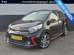 Kia Picanto - 1.2 CVVT GT-Line 4- Cilinder Navigatie, Lederen bekleding, Stoel- & Stuurwiel verwarmd, Ni