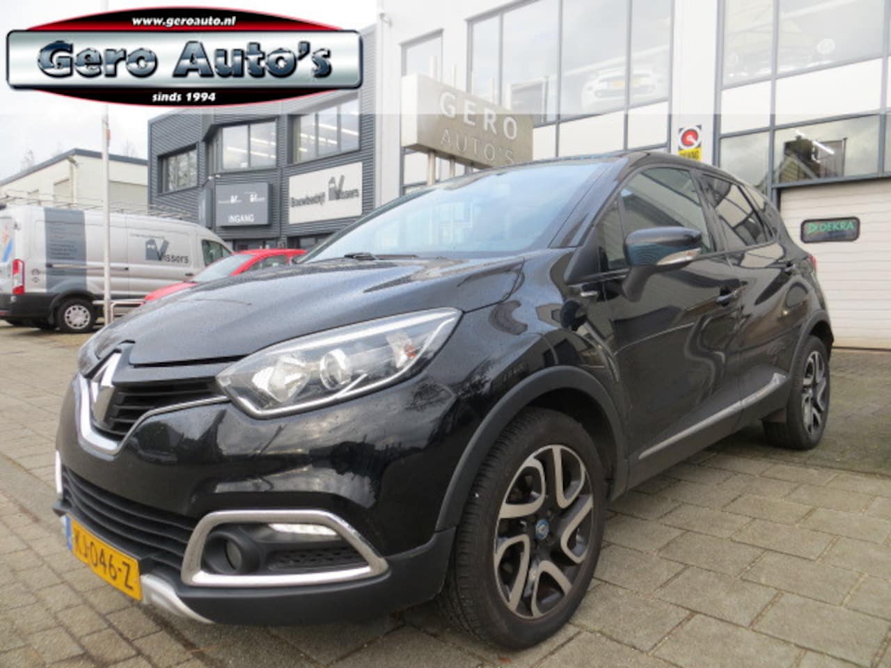 Renault Captur - 1.2 TCe Wave nl-auto automaat mooie uitvoering ,vol leder airco ecc etc - AutoWereld.nl