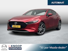 Mazda 3 - 3 2.5 e-SkyActiv-G M Hybrid 140 Takumi | Leder | Bose | 360 Camera |