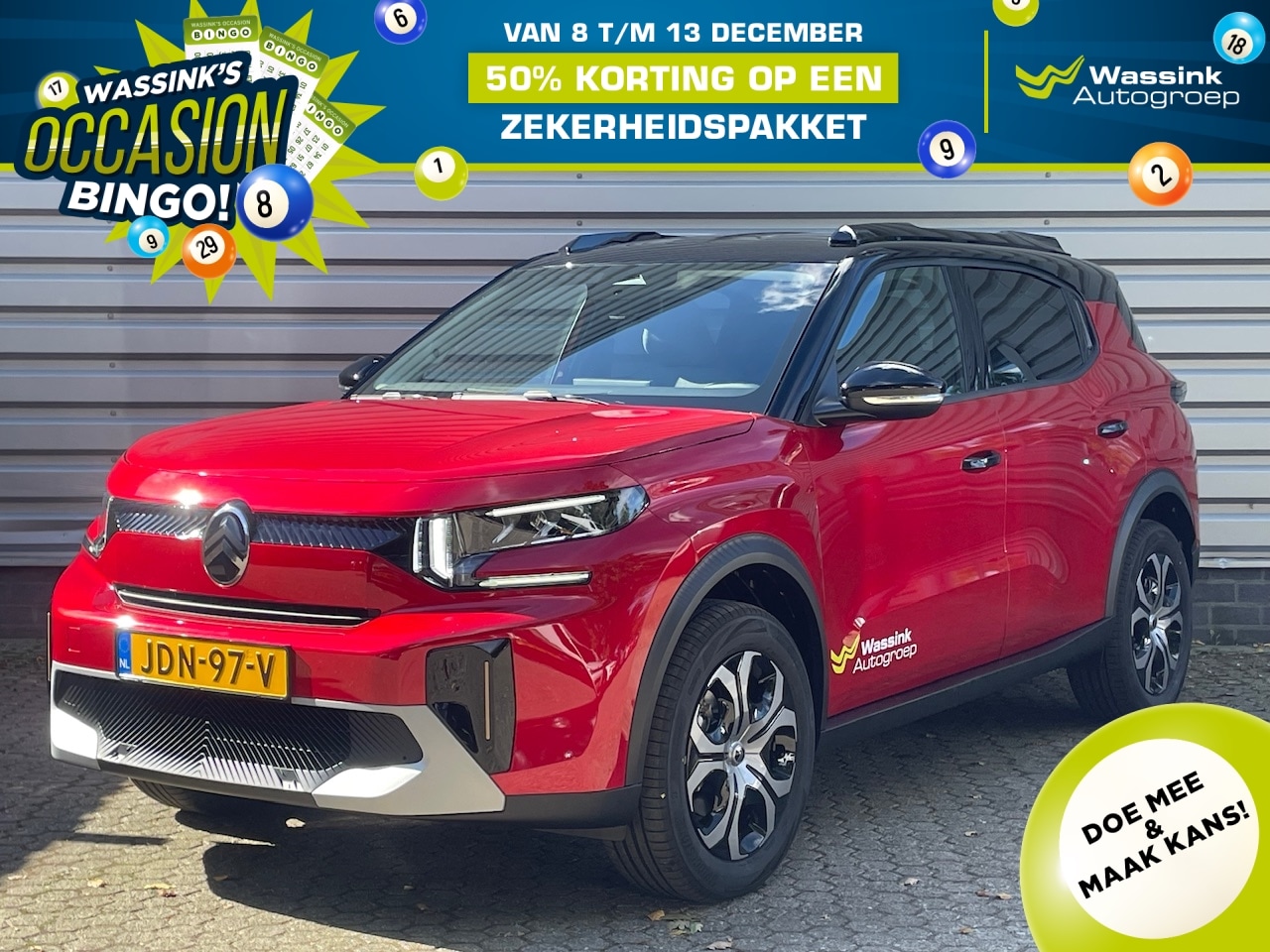 Citroën C3 Aircross - Hybrid 145pk e-DCS Plus I Carplay I Camera I Cruise I DAB - AutoWereld.nl