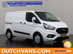 Ford Transit Custom - 2.0TDCI Navigatie | Camera | Multimedia | 3-Persoons | Airco | Cruise | 2500Kg Trekhaak