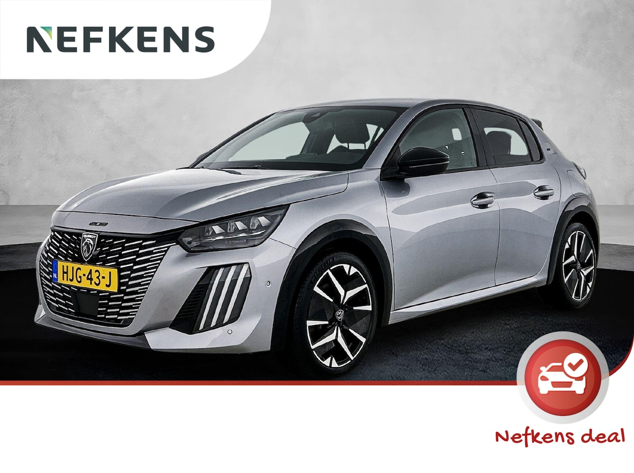 Peugeot 208 - 1.2 Hybrid GT 145pk Automaat | Navigatie | Climate Control | Adaptieve Cruise Control | Ca - AutoWereld.nl