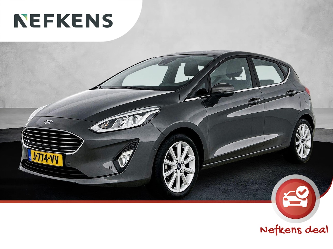 Ford Fiesta - 1.0 Titanium X 95pk | Navigatie | Climate Control | Cruise Control | Parkeersensoren | 16" - AutoWereld.nl