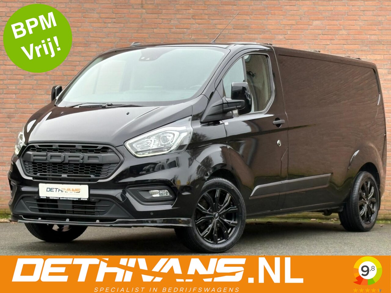 Ford Transit Custom - 2.0TDCI 170PK Lang Automaat Limited / Carplay / Camera / Euro6 - AutoWereld.nl