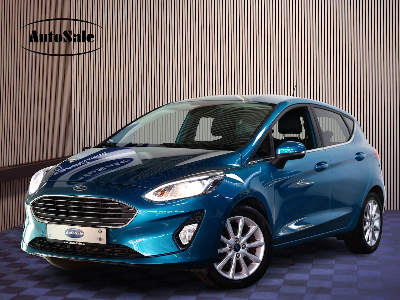 Ford Fiesta - 1.0 EcoBoost Titanium NAVI Autom Camera PDC Lane/Park Ass. - AutoWereld.nl