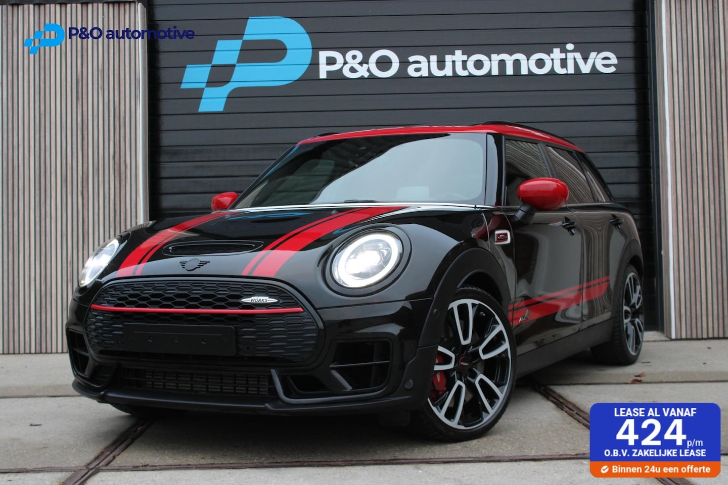 MINI Clubman - 2.0 JCW ALL4 John Cooper Works PANO - HUD - KEYLESS - AutoWereld.nl