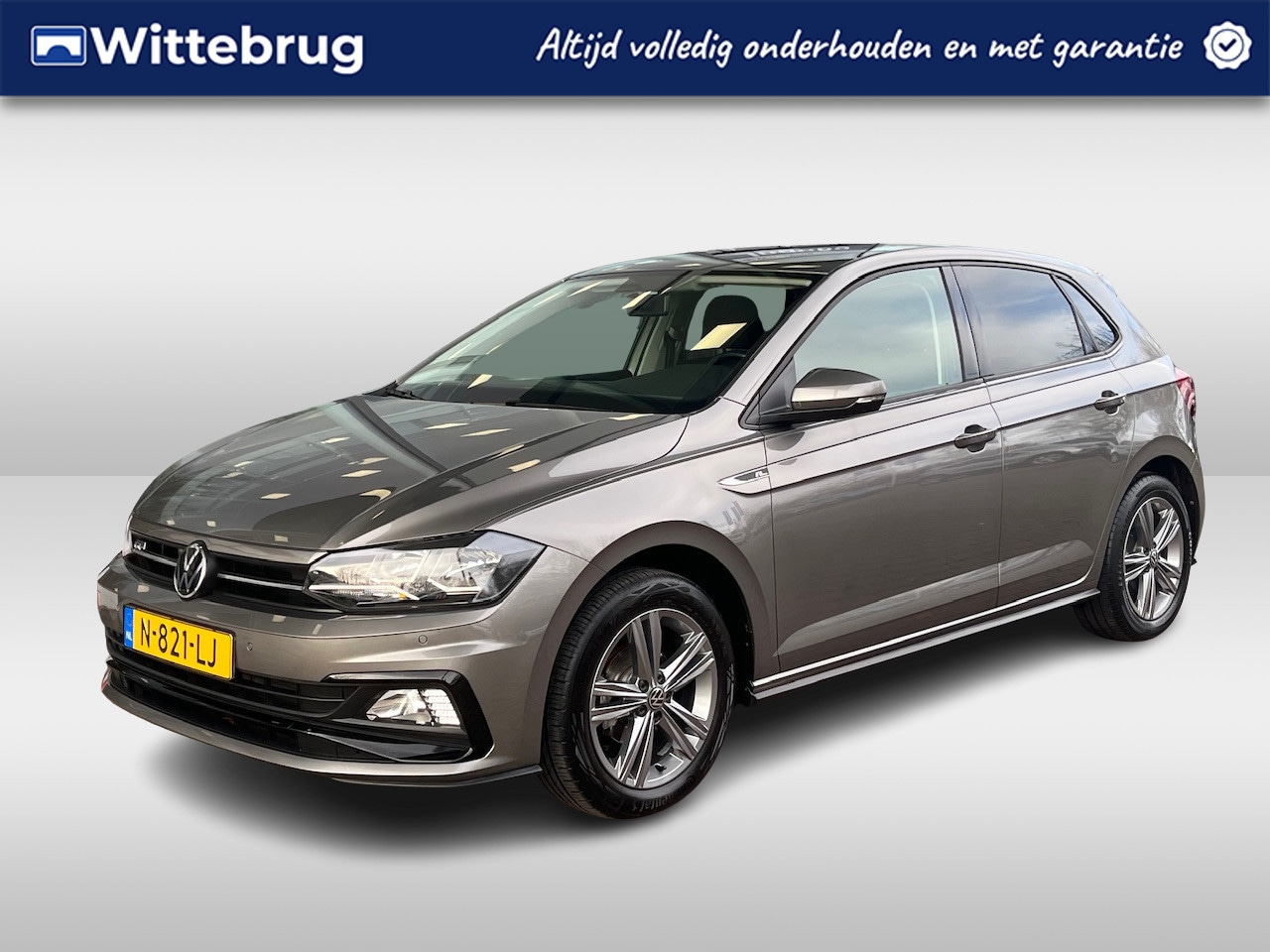 Volkswagen Polo - 1.0 TSI 95PK DSG R-Line Edition / Airco / Navigatie / App-connect / Parkeersensoren V+A / - AutoWereld.nl