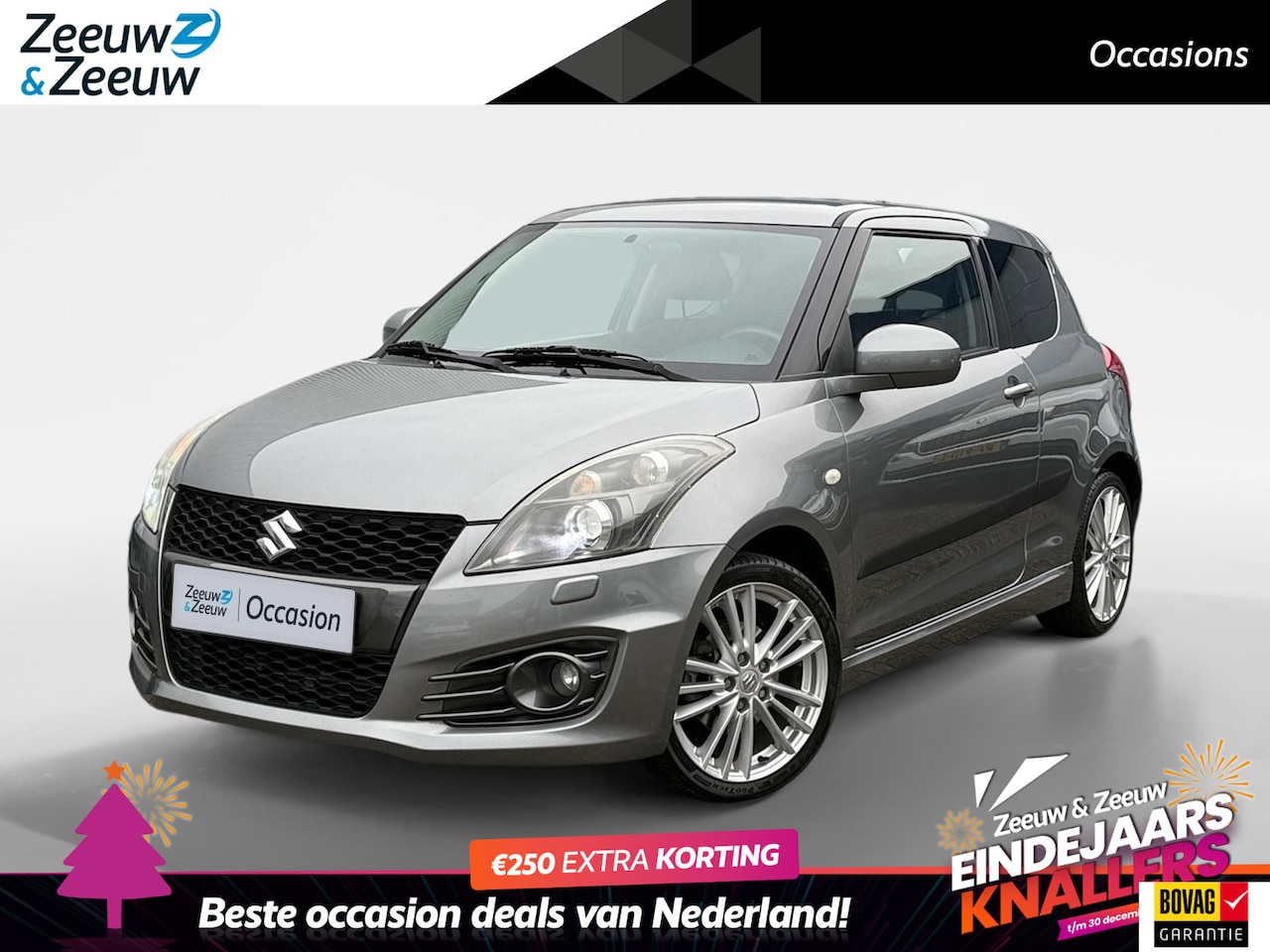 Suzuki Swift - 1.6 Sport 136Pk | Stoelverwarming | Keyless | Cruise control | Bluetooth | 12 maanden gara - AutoWereld.nl