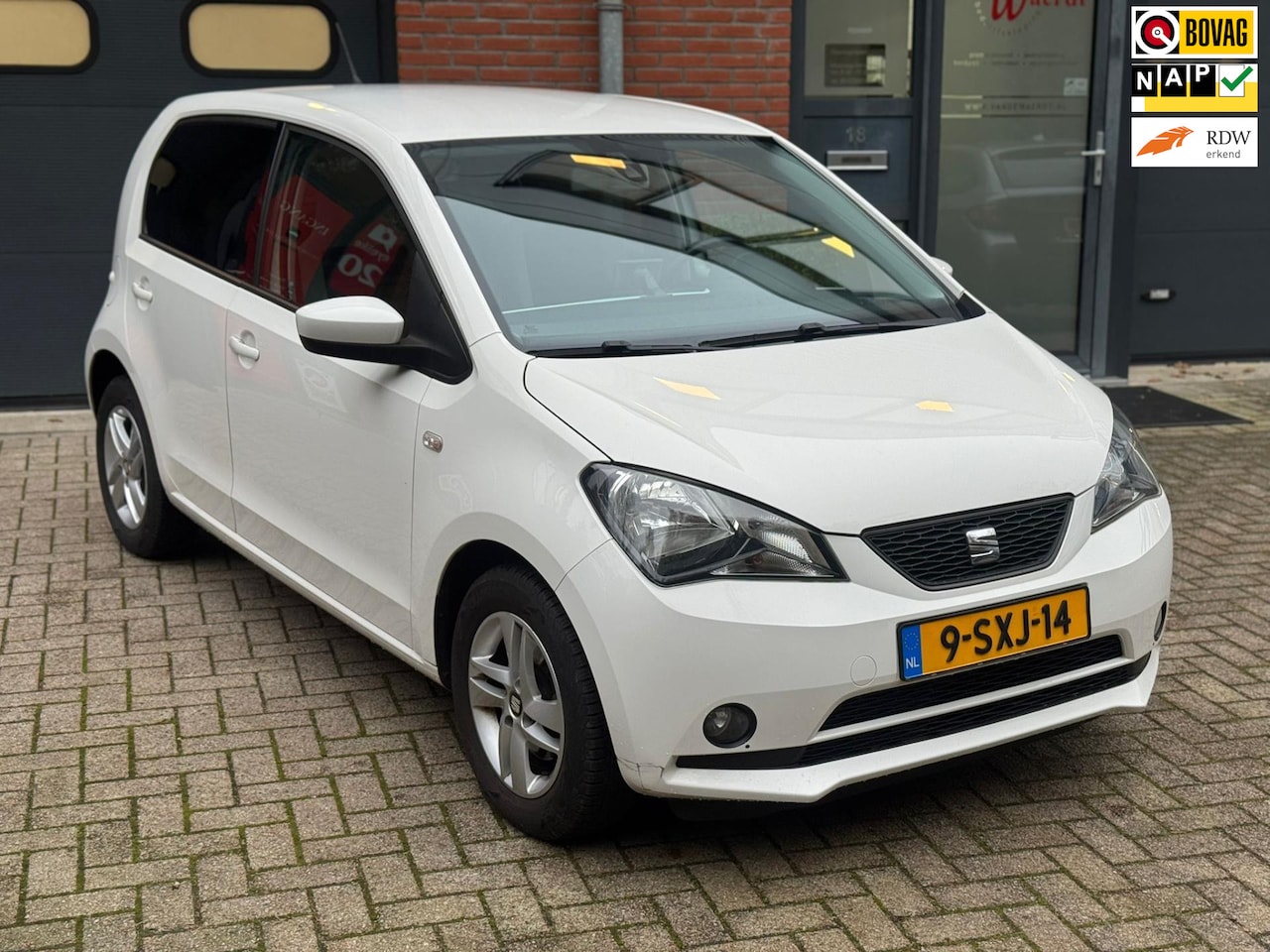 SEAT Mii - 1.0 Chill Out EcoFuel | Elek.pakket|Luxe|Airco|Onderhouden|LM Velgen|BOVAG Erkend|APK|CNG - AutoWereld.nl