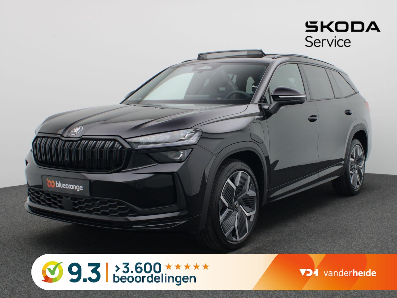 Skoda Kodiaq - 1.5 TSI PHEV Sportline Business 204PK DSG matrix led, trekhaak, Canton sound, adaptive cru - AutoWereld.nl