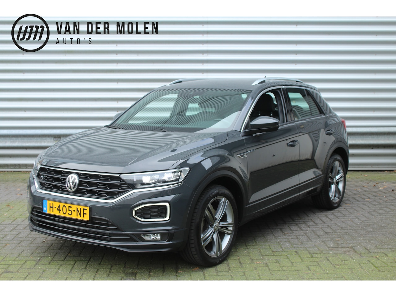 Volkswagen T-Roc - 1.5 TSI 150pk Sport R Line NL-Auto NAP Clima Cruise Navi Camera Dig. Cockpit Keyless 18"LM - AutoWereld.nl