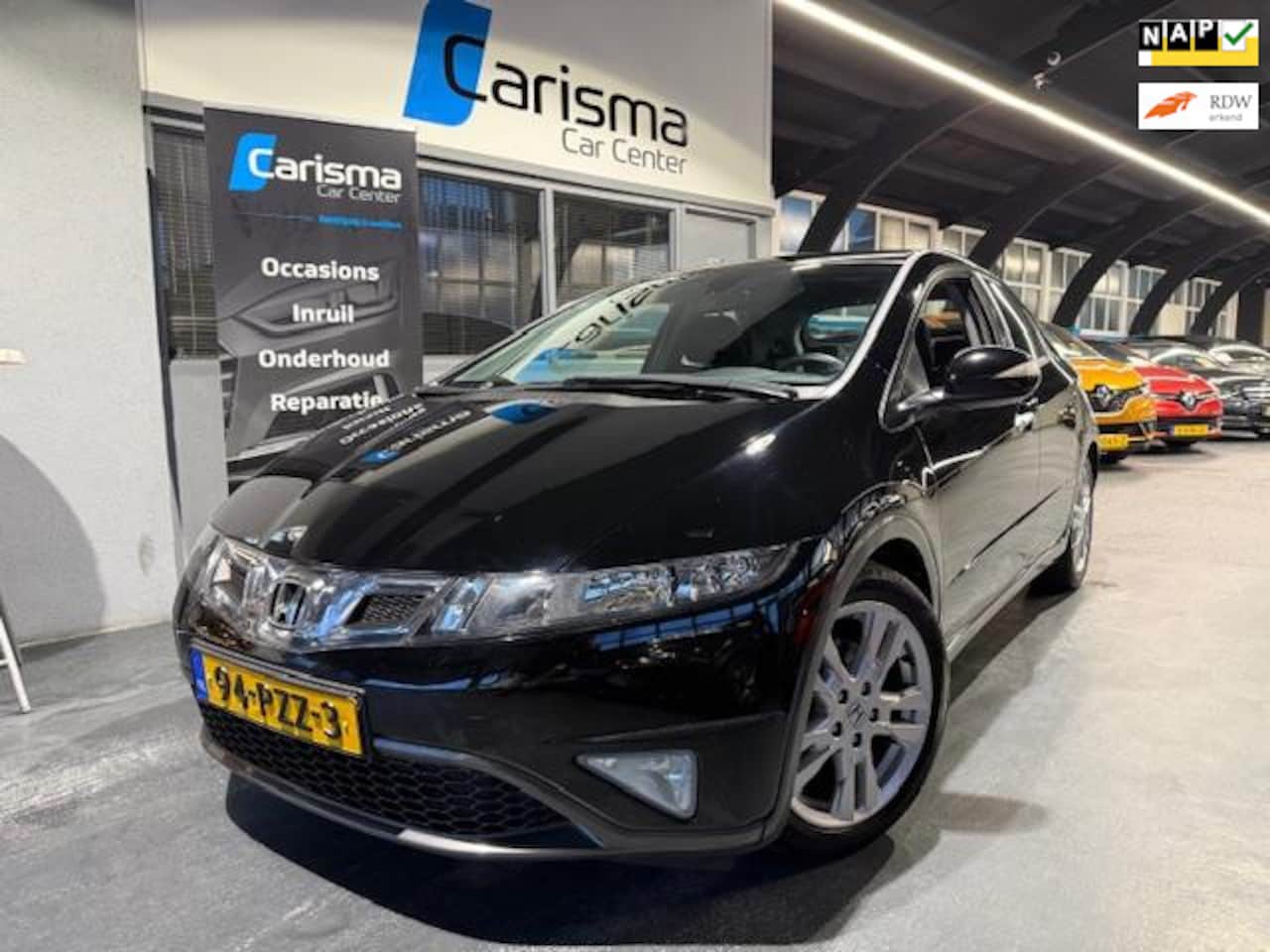 Honda Civic - 1.8 Sport Navi|Cruise|Trekhaak - AutoWereld.nl