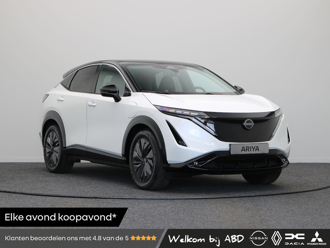 Nissan Ariya - Advance 87 kWh + Vision Tech 87 kWh Batterij | 12.3" dubbel TFT-scherm | 19" lichtmetalen - AutoWereld.nl