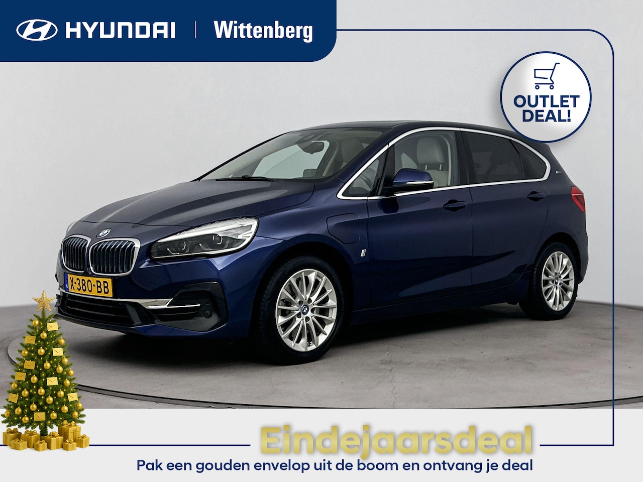 BMW 2-serie Active Tourer - 225XE iPERFORMANCE HIGH EXECUTIVE | ALL SEASONS | NAVI | CLIMA | CRUISE | CAMERA | CHIQUE - AutoWereld.nl