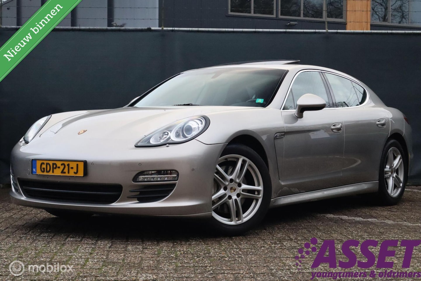 Porsche Panamera - S 4.8 V8 aut | schuifdak | PASM | Carplay - AutoWereld.nl