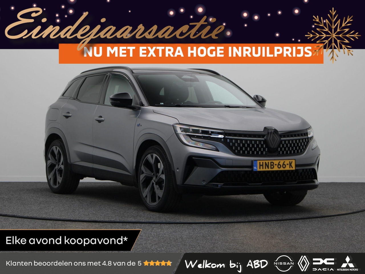 Renault Austral - E-Tech full hybrid 200pk iconic esprit Alpine | HUD | 4Control | Matrix LED | Panoramisch - AutoWereld.nl