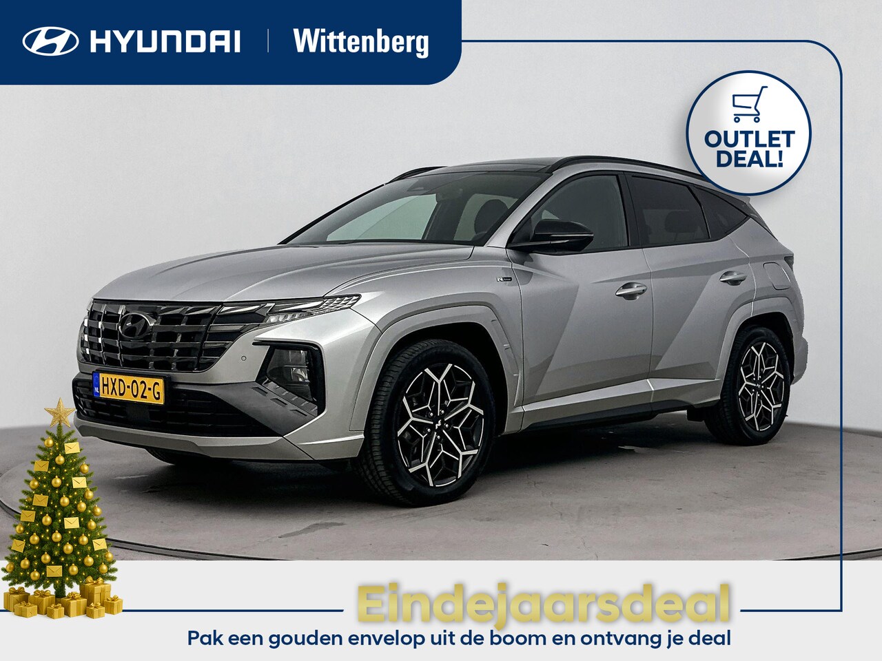 Hyundai Tucson - 1.6 T-GDI PHEV NLINE SKY 4WD | OUTLETDEAL! | AFNEEMBARE TREKHAAK | SCHUIFDAK | CLIMA | CRU - AutoWereld.nl
