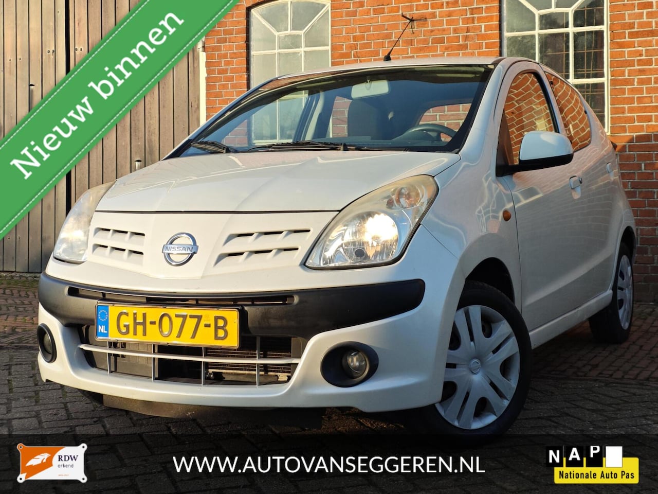 Nissan Pixo - 1.0 / APK / Garantie / Airco /Elek. ramen - AutoWereld.nl