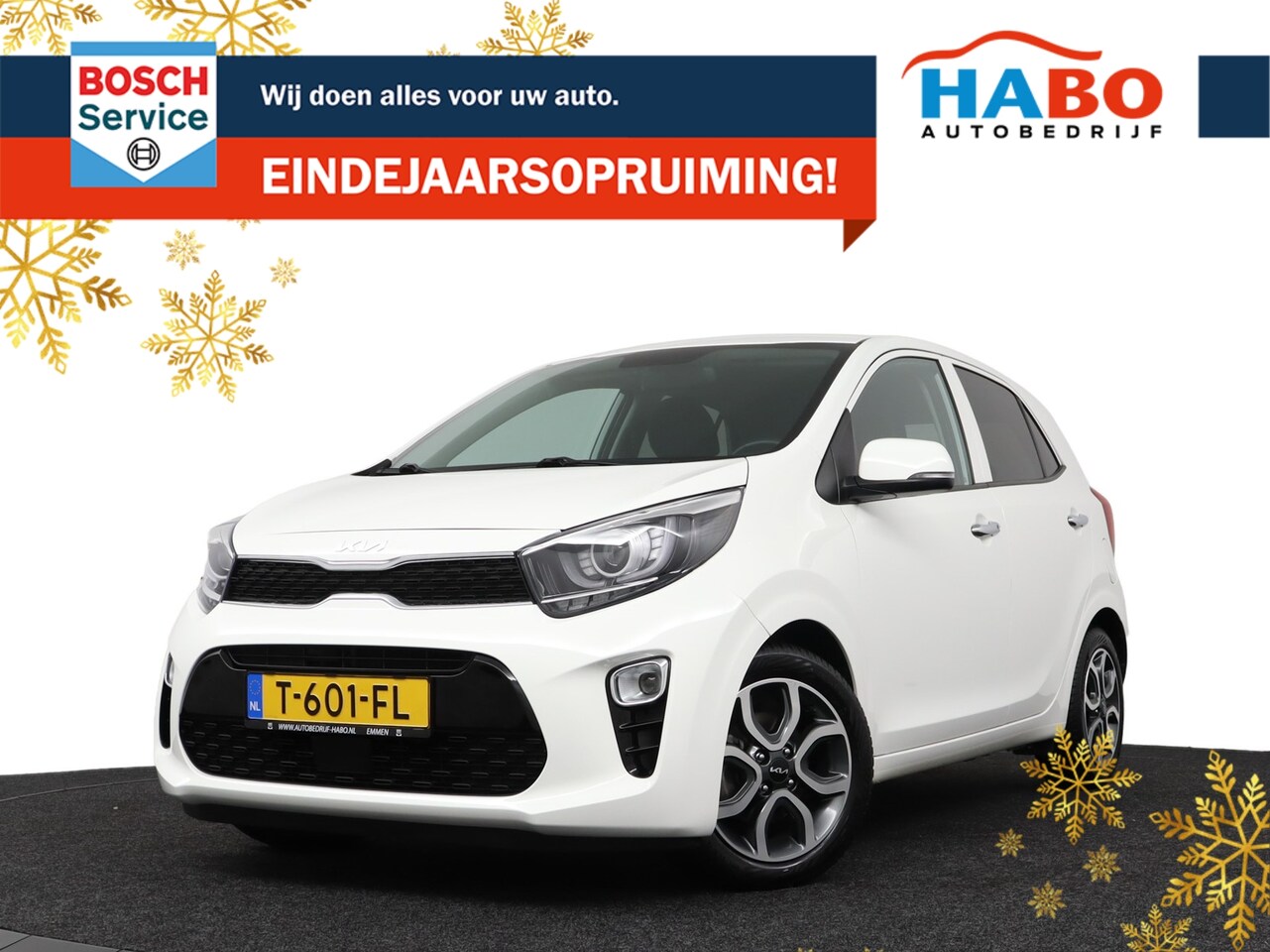 Kia Picanto - 1.0 DPI DYNAMICPLUSLINE 4Z ECC/CRUISE/NAV/KEYLESS.ENTRY/PARK.SENS - AutoWereld.nl