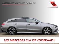 Mercedes-Benz CLA-klasse Shooting Brake - 180 AUT7 AMG NIGHT PAKKET PANORAMADAK SFEER CARPLAY KEY-LESS GO TREKHAAK