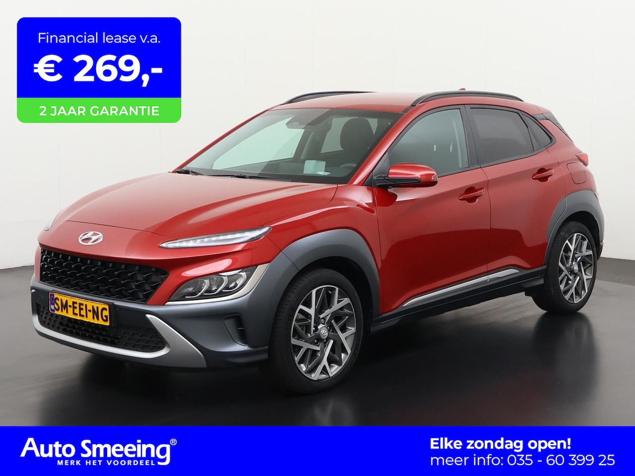Hyundai Kona - 1.6 GDI HEV Fashion | Head Up | Camera | KRELL Audio | Zondag Open! - AutoWereld.nl