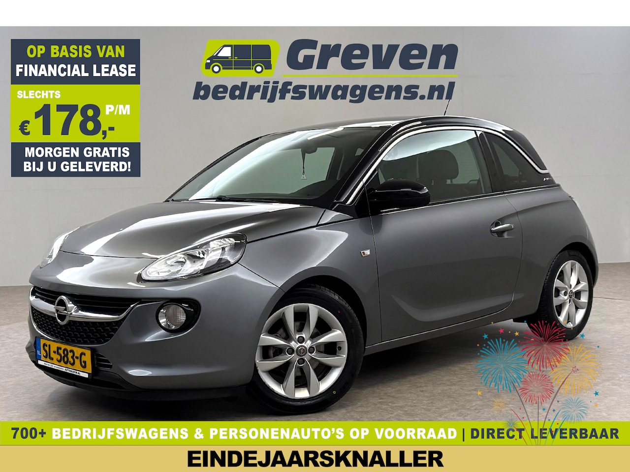 Opel ADAM - 1.0 Turbo Jam Favourite | LED | Carplay | Airco | Cruise | Parkeersens. - AutoWereld.nl