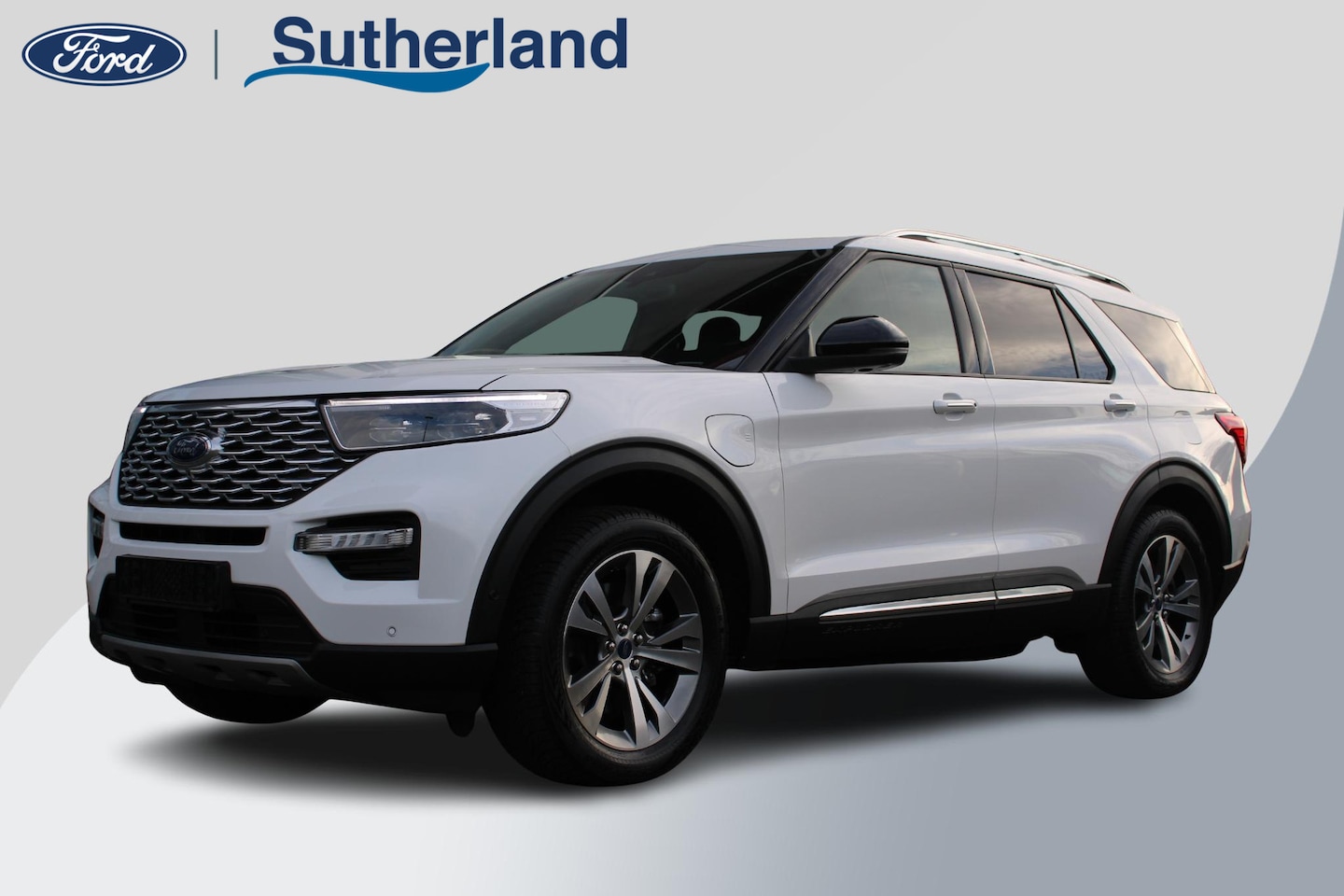 Ford Explorer - 3.0 V6 EcoBoost PHEV Platinum | Trekhaak | Stoelverwarming + Koeling | 360 Camera | Adapti - AutoWereld.nl