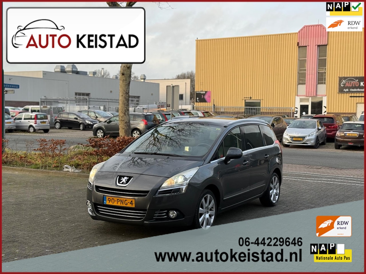 Peugeot 5008 - 1.6 THP GT AUTOMAAT PANORAMA/NAVIGATIE/HEAD-UP! - AutoWereld.nl