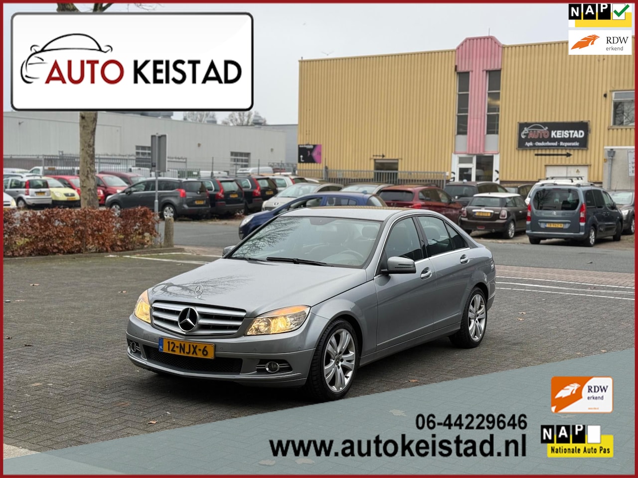 Mercedes-Benz C-klasse - 180 CDI BlueEFFICIENCY AVANTGARDE AUTOMAAT! NAVIGATIE/LEDER! - AutoWereld.nl