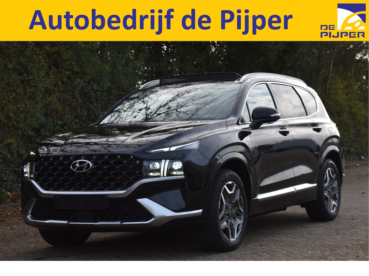 Hyundai Santa Fe - 1.6 T-GDI PHEV Premium Sky 265 pk | Zeer vol | Afn.trekhaak | Pano.dak | Keyless | HUD | L - AutoWereld.nl