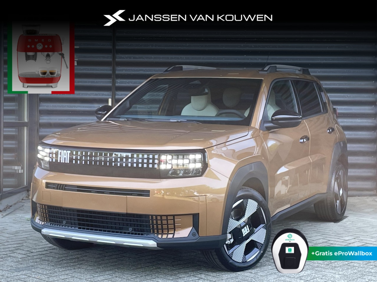 Fiat Grande Panda - La Prima 7.4 kW 44 kWh - AutoWereld.nl