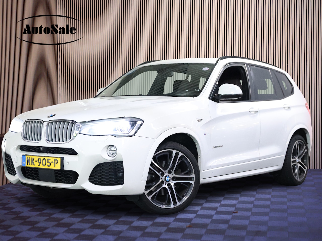 BMW X3 - xDrive30d M-Sport PANO HUD H/K ACC LEER MEMORY 360CAM '16 - AutoWereld.nl