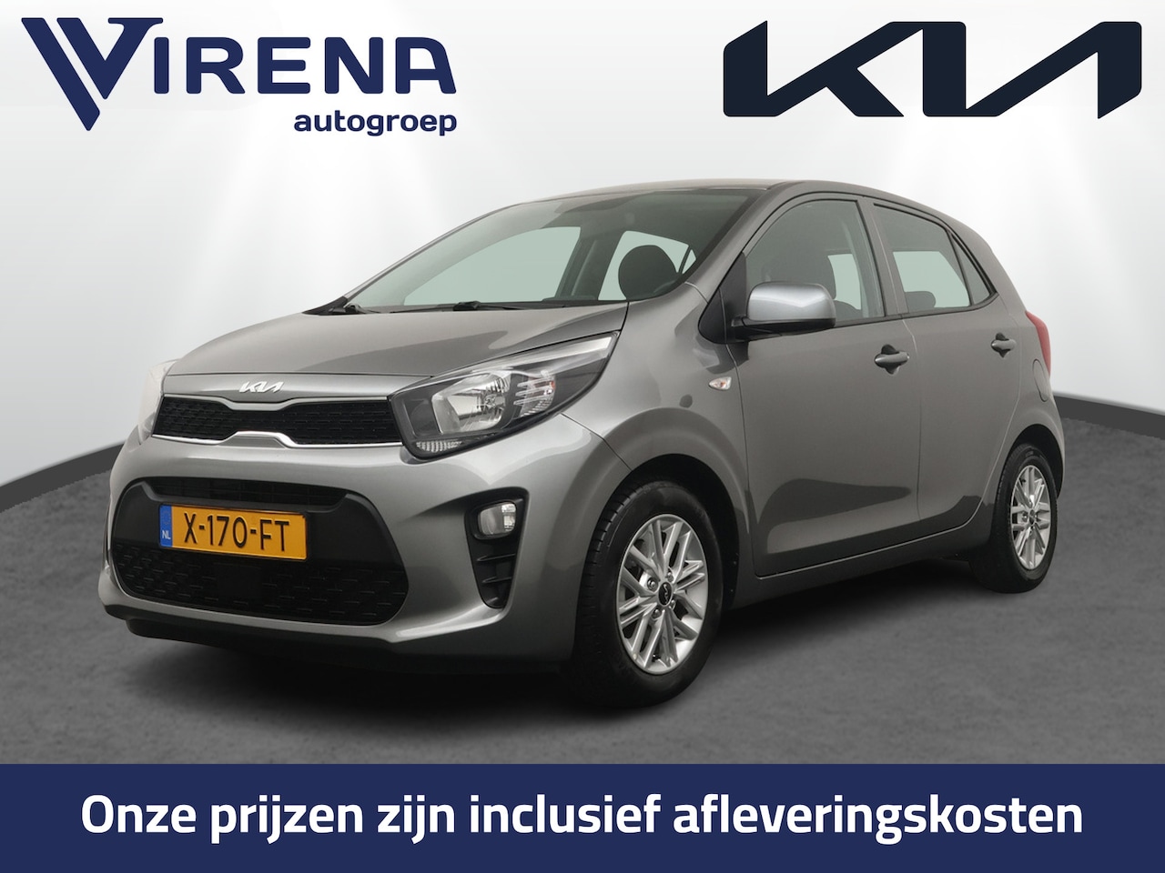 Kia Picanto - 1.0 DPi DynamicLine - Cruise Control - Apple Carplay/Android Auto - DAB - Achteruitrijcame - AutoWereld.nl