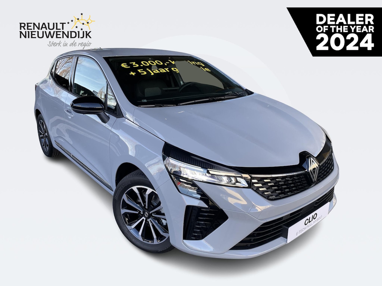 Renault Clio - 1.6 E-Tech Full Hybrid 145 techno / VOORRAAD ACTIE NIEUW! / 3000,- KORTING / 5 JAAR GARANT - AutoWereld.nl