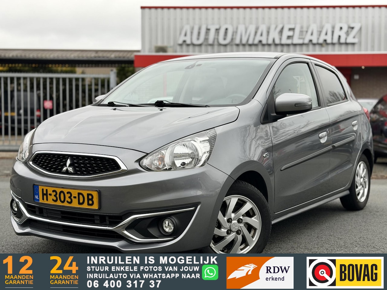 Mitsubishi Space Star - 1.2 Advance KEYLESS NAVI CARPLAY CLIMA - AutoWereld.nl