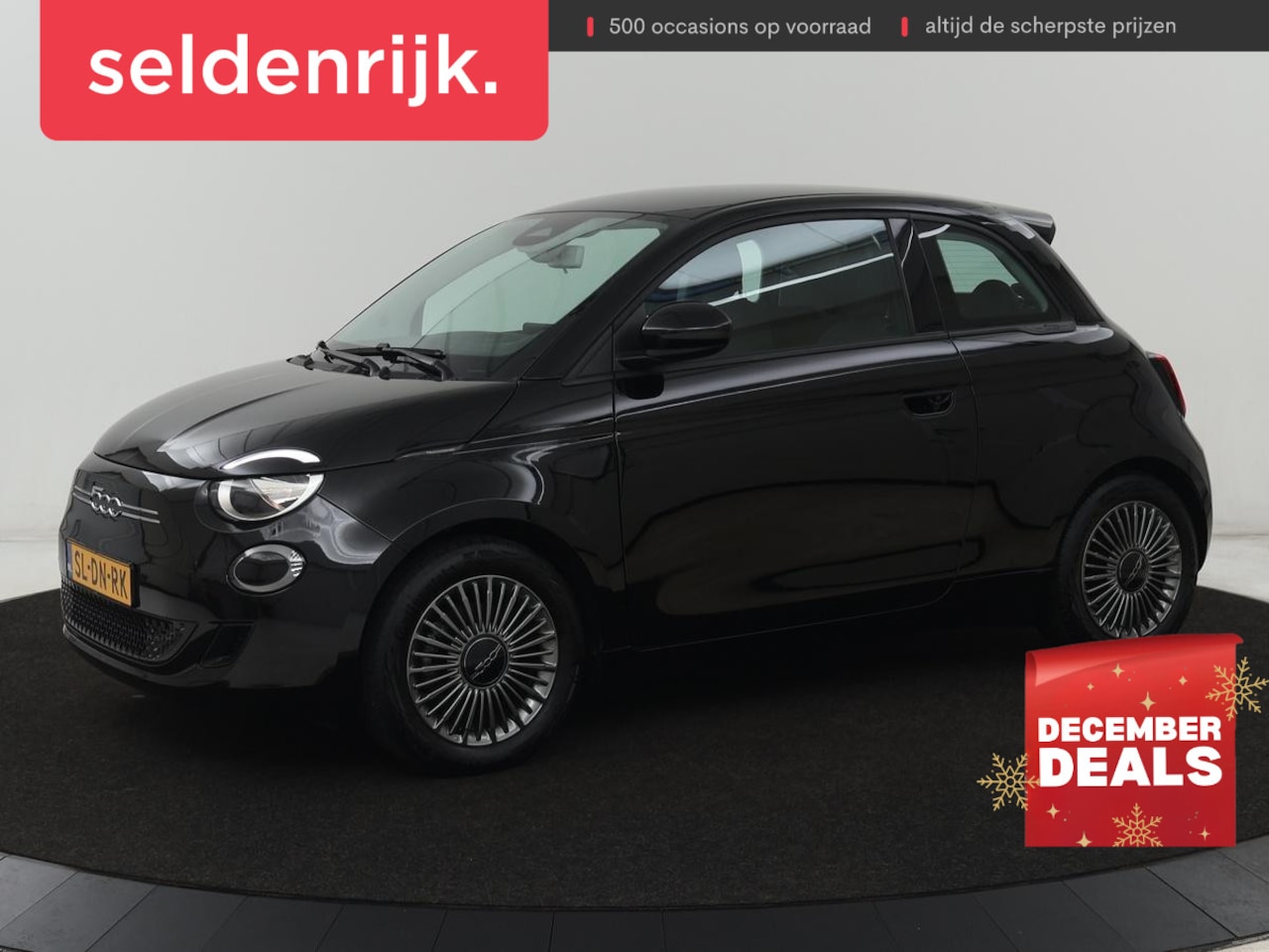 Fiat 500 - 3+1 Icon 42kWh | 3 Fase | Stoelverwarming | Camera | Carplay | Navigatie | Cruise control - AutoWereld.nl