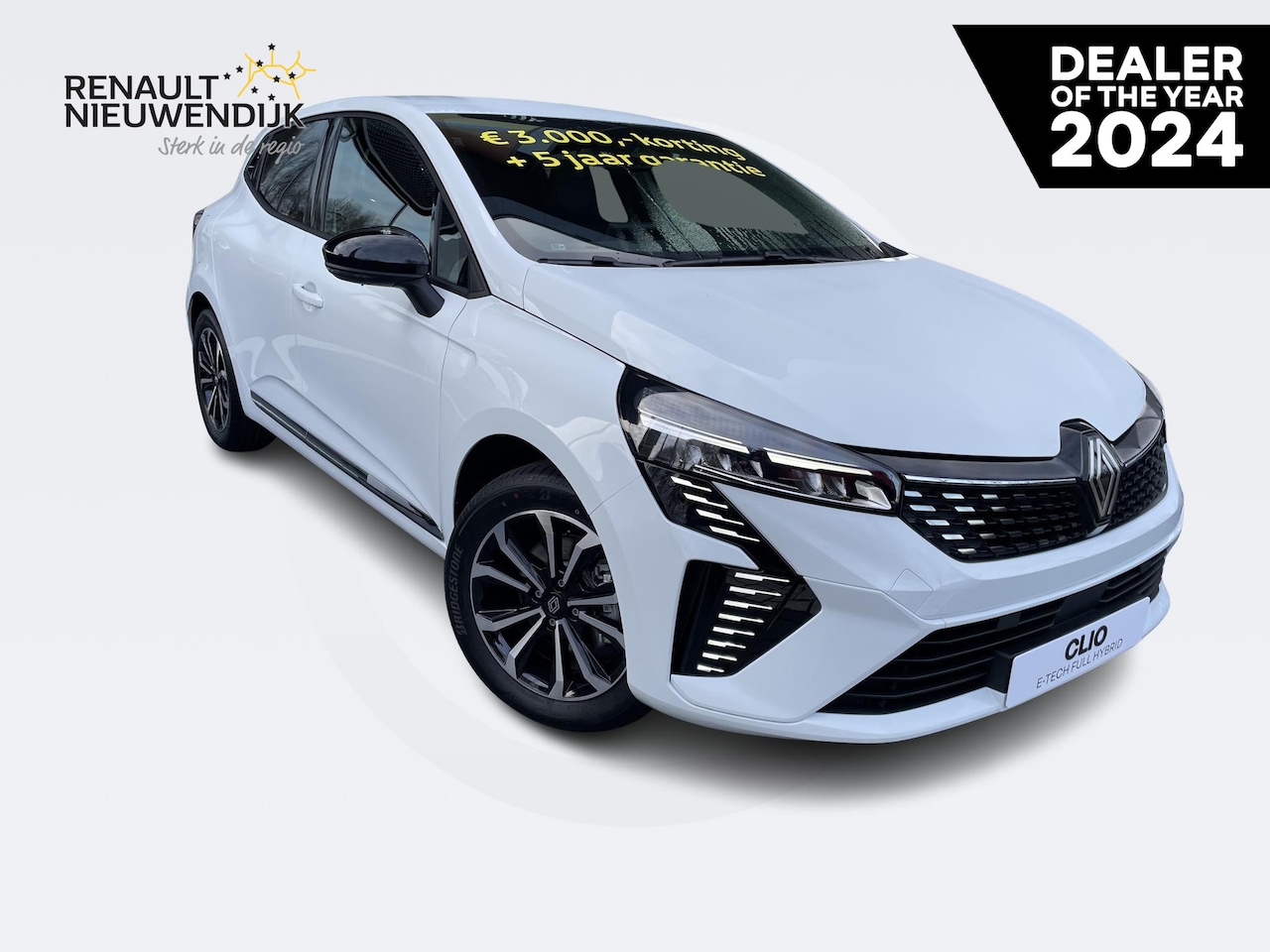 Renault Clio - 1.6 E-Tech Full Hybrid 145 techno / VOORRAAD ACTIE NIEUW! / 3000,- KORTING / 5 JAAR GARANT - AutoWereld.nl