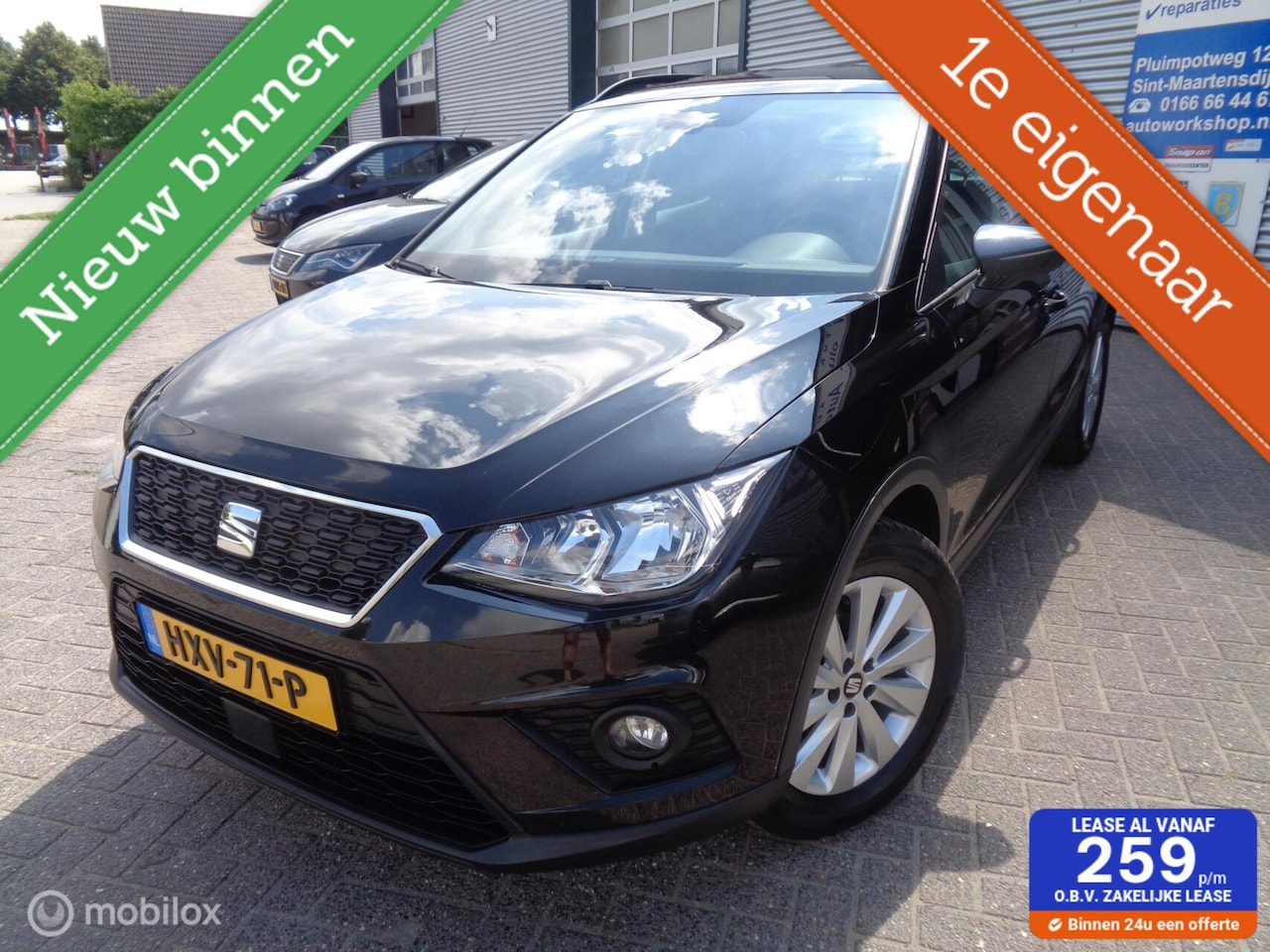 SEAT Arona - 1.0 TSI Style Business/Airco/ECC/Lm velgen/1st eig/PDC/Navi/Carplay/Trekhaak - AutoWereld.nl