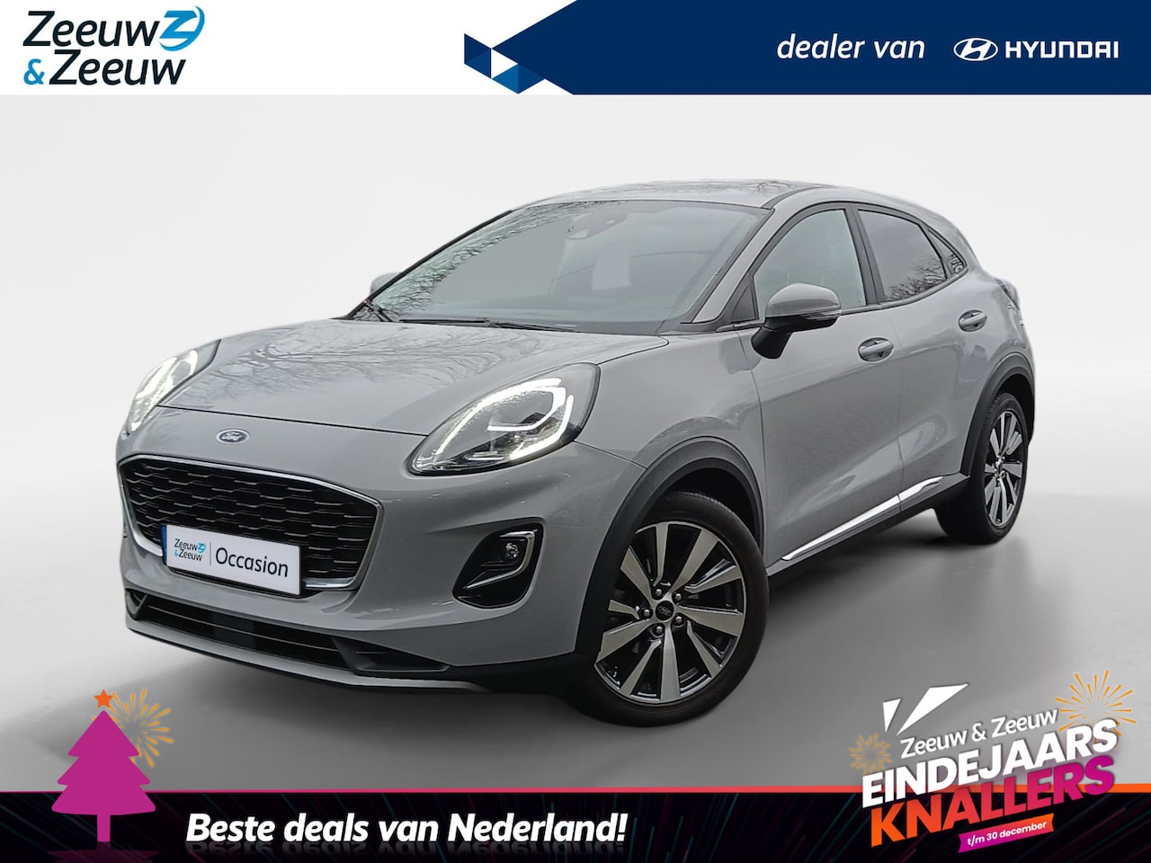 Ford Puma - 1.0 EcoBoost Hybrid Titanium X 42.000km! | NAVIGATIESYSTEEM | PARKEERHULP - AutoWereld.nl