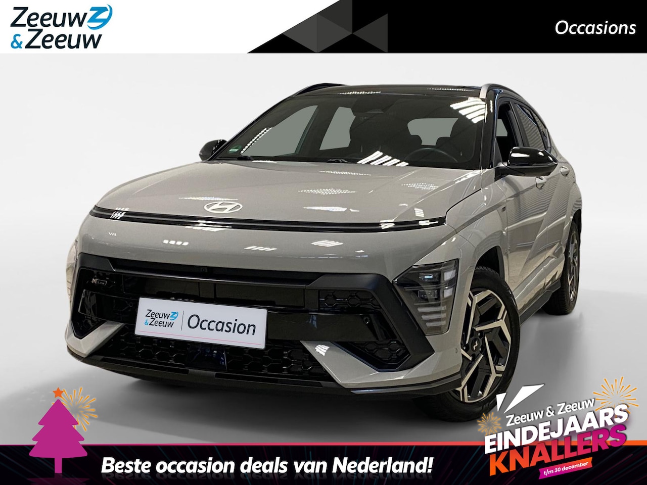 Hyundai Kona - 1.6 HYBRID | N-LINE | AUTOMAAT | TWO TONE | TREKHAAK | NL-AUTO | - AutoWereld.nl