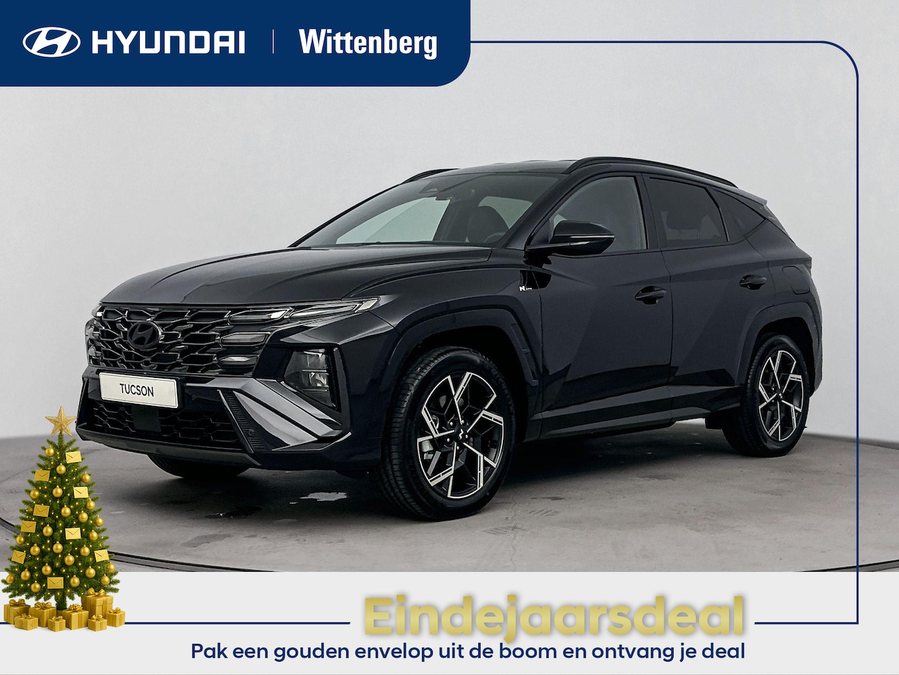 Hyundai Tucson - 1.6 T-GDI PHEV N Line Business | Direct leverbaar! | 19" Lm-wielen | Stoel + Stuurverwarmi - AutoWereld.nl
