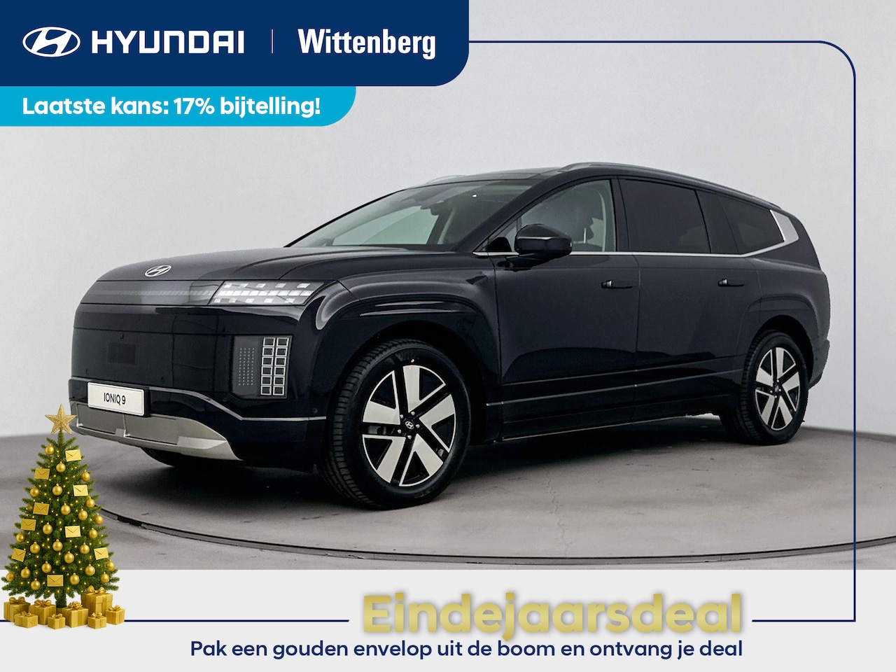 Hyundai IONIQ 9 - Connect+ AWD 7persoons 110.3 kWh | Nieuw | Op bestelling | Panoramadak | Leer | - AutoWereld.nl
