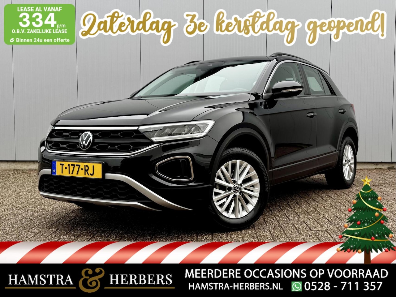 Volkswagen T-Roc - 1.0 TSI Life zwart - AutoWereld.nl