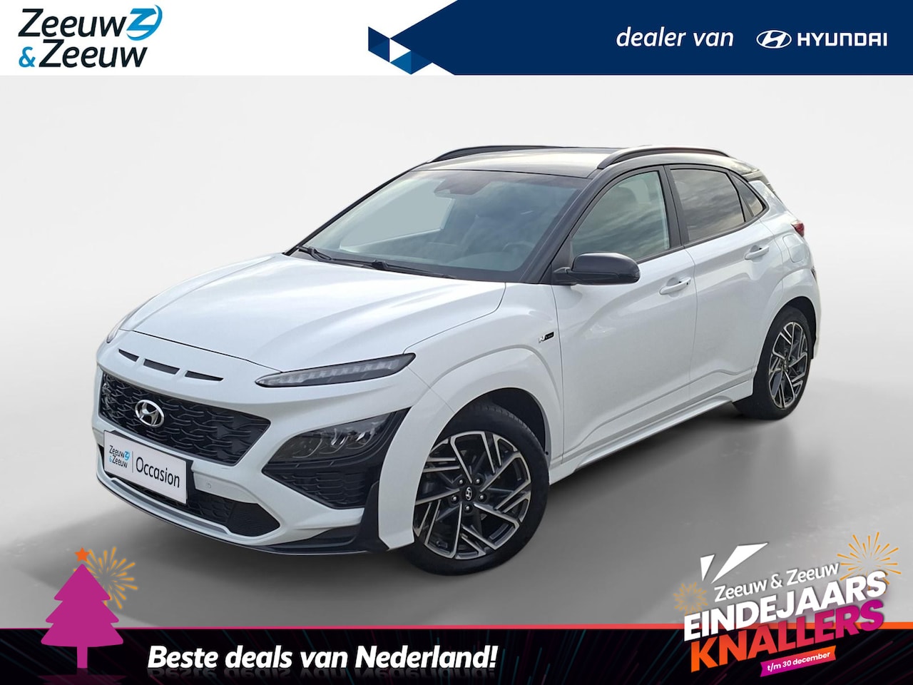 Hyundai Kona - 1.0 T-GDI N Line SPECIALE UITVOERING! | SLECHTS 66.000KM! |  Vol opties! | - AutoWereld.nl