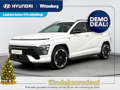 Hyundai Kona Electric - N Line 65.4 kWh | 19" Lm-wielen | Stoel + stuurverwarming | Navigatie | 360 Camera | Adapt