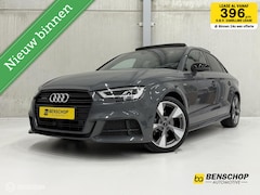 Audi A3 Limousine - 2.0 TFSI quattro S-line Nano Grey Panodak Virtual Carplay Navi Trekhaak