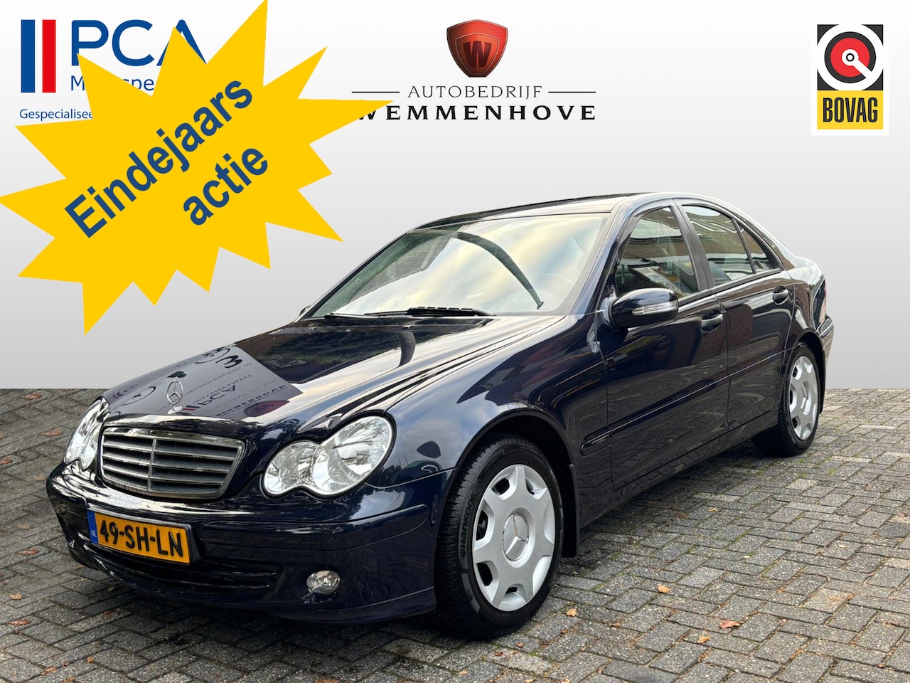 Mercedes-Benz C-klasse - 200 CDI Classic Airco/CV/El.ramen/54000km - AutoWereld.nl