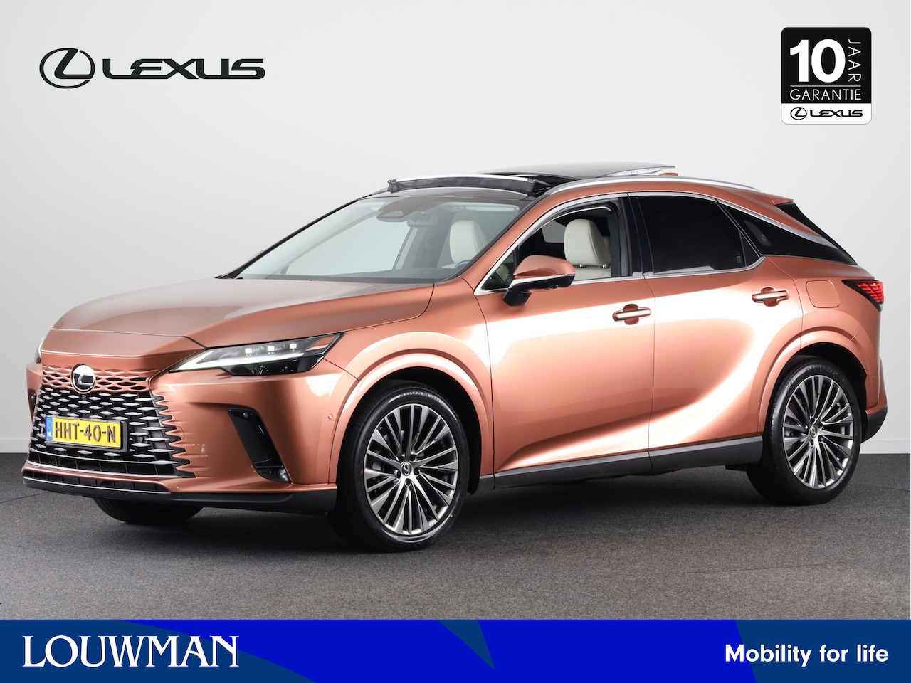 Lexus RX 450h - 450h+ Plug-in Hybrid President Line Limited | Afneembare Trekhaak | Alarm klasse 5 | Elekt - AutoWereld.nl