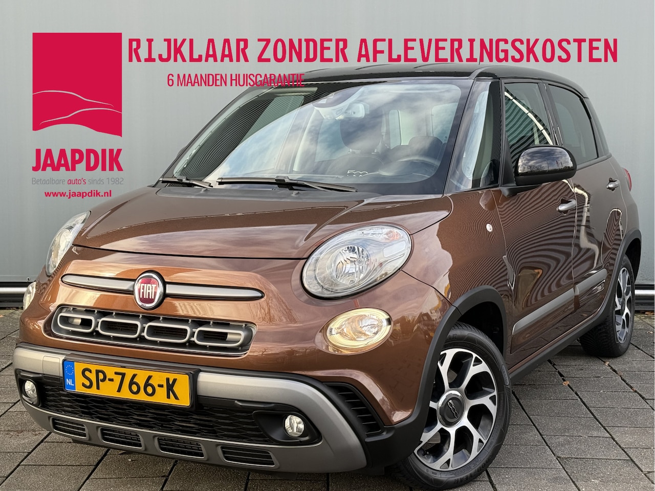 Fiat 500 L - BWJ 2018 | 0.9 TwinAir 105PK Cross | TREKHAAK | NAVI | CLIMA | CAMERA | PDC | LEDER/STOF | - AutoWereld.nl