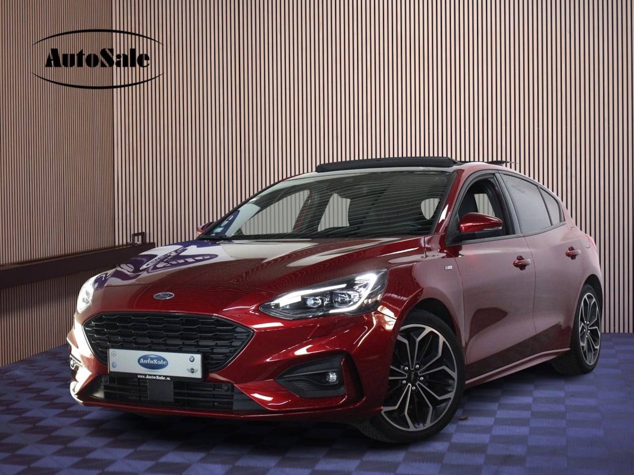 Ford Focus - 1.5 EcoBoost ST-Line AUT PANO B&O HUD CARPLAY ACC STOELVW '19 - AutoWereld.nl